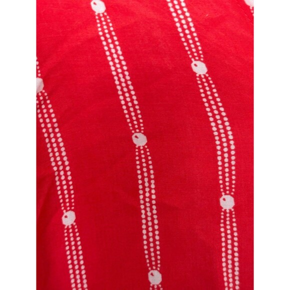 Anthropologie Maeve Aveiro Flutter Sleeve Button Down V Neck Blouse Size Large - Picture 10 of 12